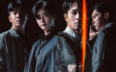 Kim Rae Won, Lee Jong Suk, Jung Sang Hoon, And Park Byung Eun Stand On Opposing Sides Of A Bomb Threat In “Decibel”