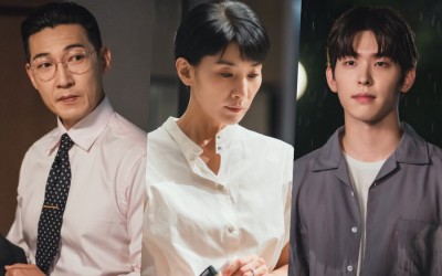 Kim Seo Hyung Receives Contrasting Gazes From Gong Jung Hwan And Lee Si Woo In New Suspense Drama