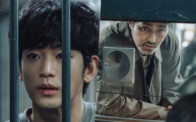 Kim Soo Hyun Meets Cha Seung Won For 1st Time Behind Bars In New Drama “One Ordinary Day”