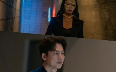 Kim Sun Ah Hides From Lee Jung Jin After Collecting Evidence In “Queen Of Masks”