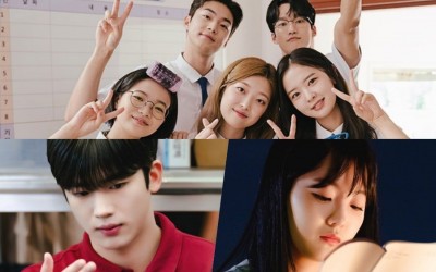 Kim Yo Han, Cho Yi Hyun, Chu Young Woo, And Hwang Bo Reum Byeol Are Fun-Loving Youths Behind The Scenes On “School 2021”