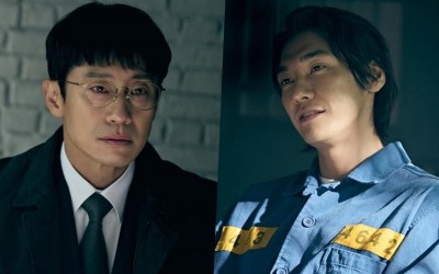 kim-young-kwang-and-shin-ha-kyun-have-a-tense-1st-meeting-in-upcoming-drama-evilive