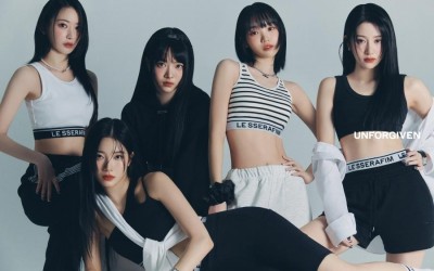 LE SSERAFIM Becomes Fastest K-Pop Girl Group To Enter Top 10 Of Billboard 200 As “UNFORGIVEN” Debuts At No. 6