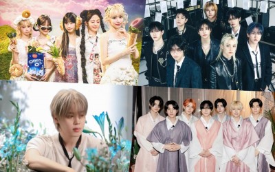 LE SSERAFIM, Stray Kids, BTS's Jimin, ENHYPEN, aespa, SEVENTEEN, TXT, NewJeans, And ATEEZ Sweep Top Spots On Billboard World Albums Chart