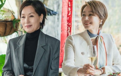 Lee Hye Young And Kim Sung Ryung’s Longtime Friendship Changes In New “Kill Heel” Stills