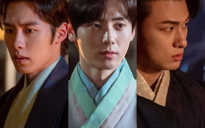 Lee Jae Wook, Hwang Minhyun, And Shin Seung Ho Call A Temporary Truce For Jung So Min’s Sake In “Alchemy Of Souls”