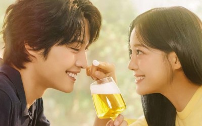 Lee Jong Won And Kim Sejeong Get Closer In Upcoming Drama "Brewing Love" Poster