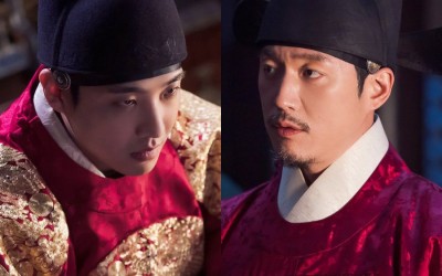 lee-joon-and-jang-hyuk-create-suffocating-tension-with-their-uneasy-relationship-in-upcoming-historical-drama