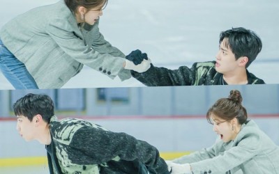Lee Jun Young And Jung In Sun Have An Adorable Ice Skating Date In “Let Me Be Your Knight”
