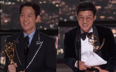 Lee Jung Jae And “Squid Game” Director Hwang Dong Hyuk Make History With Major Wins At 2022 Emmy Awards