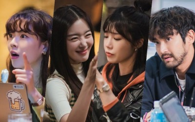 Lee Sun Bin, Han Sun Hwa, Jung Eun Ji, And Choi Siwon Bond Over Drinks And Work In Teasers For Upcoming Drama