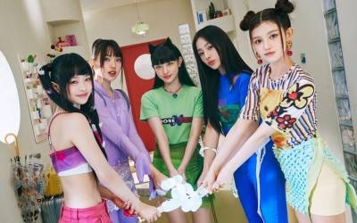 NewJeans’ “Get Up” Becomes 1st K-Pop Girl Group Album To Chart In Top 20 Of Billboard 200 For 4 Weeks