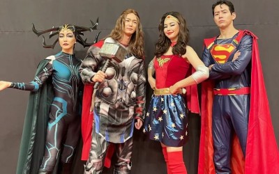 “One The Woman” Cast Dress Up As Superheroes and Supervillains To Fulfill Ratings Promise