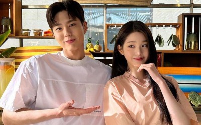 park-bo-gum-and-ives-jang-won-young-pose-together-on-set-of-new-advertisement