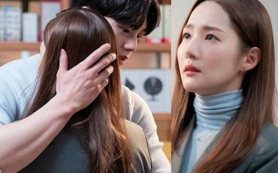 Park Min Young And Song Kang Share An Emotional Embrace In “Forecasting Love And Weather”
