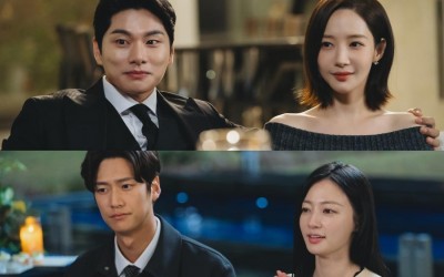 Park Min Young, Lee Yi Kyung, Na In Woo, And Song Ha Yoon Hide Their True Intentions In “Marry My Husband”