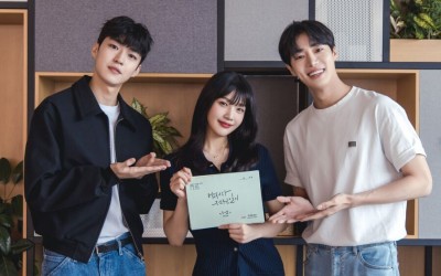 Red Velvet’s Joy, Chu Young Woo, Baek Sung Chul, And More Gather At Script Reading For New Rom-Com