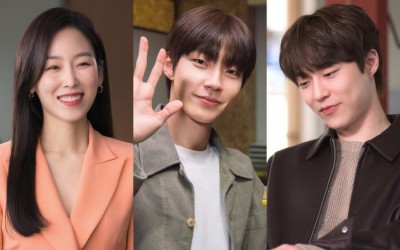 Seo Hyun Jin, Hwang In Yeop, Bae In Hyuk, And More Show Off Their Dazzling Smiles On Set Of “Why Her?”