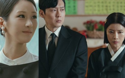 Seo Ye Ji Brazenly Shows Up To The Funeral Of Park Byung Eun And Yoo Sun’s Family Member In “Eve”