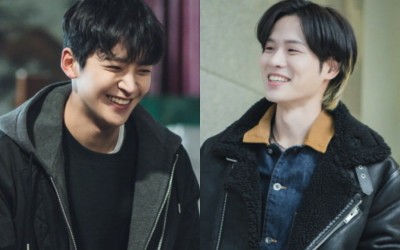 SF9’s Rowoon And Yoon Ji On Shine With Their Brilliant Bromance On Set Of “Tomorrow”