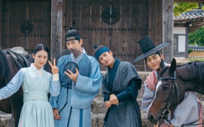 Shin Ye Eun, Kang Hoon, Ryeoun, And Jung Gun Joo Boast Adorable Chemistry Behind The Scenes Of “The Secret Romantic Guesthouse”