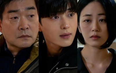 Son Hyun Joo And Jang Seung Jo Keep A Wary Eye On The Grieving Kim Hyo Jin In “The Good Detective 2”