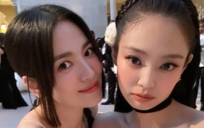 Song Hye Kyo And BLACKPINK’s Jennie Pose Together At Met Gala In New York