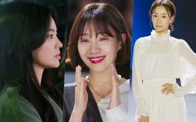 Song Hye Kyo And Choi Hee Seo Tear Up As They Watch Park Hyo Joo Take The Runway In “Now We Are Breaking Up”