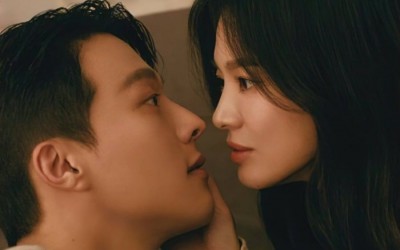 song-hye-kyo-and-jang-ki-yong-boast-breathtaking-chemistry-in-now-we-are-breaking-up-poster