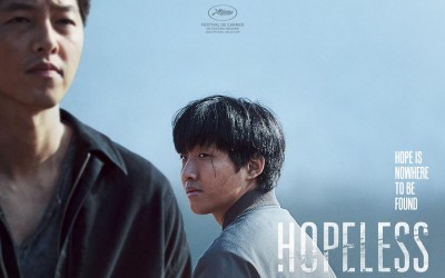 Song Joong Ki And Hong Sa Bin Come Across Each Other In Poster For Upcoming Noir Film “Hopeless”