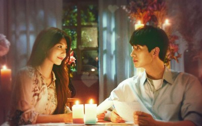 Sooyoung And Yoon Bak Enjoy A Candlelit Evening In A World Of Their Own In Poster For MBC’s Upcoming Rom-Com