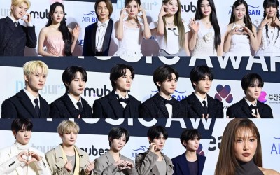 Stars Dazzle On The Red Carpet At Circle Chart Music Awards 2023
