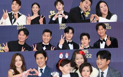 Stars Dazzle On The Red Carpet At The 2022 KBS Entertainment Awards