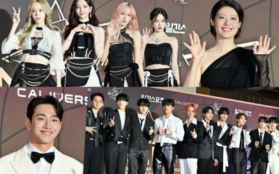 Stars Shine On The Red Carpet For Day 2 Of 1st Korea Grand Music Awards (KGMA)