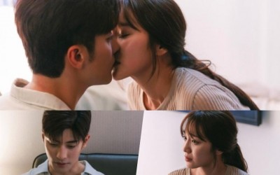 Sung Hoon And Jung Yoo Min Lean In Close For An Emotional Kiss In “Perfect Marriage Revenge”