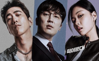 sung-joon-seo-hyun-woo-and-bibi-get-caught-up-in-a-drug-case-in-the-fiery-priest-2-posters