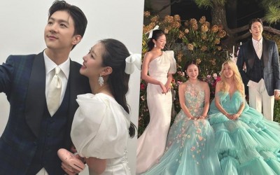 Thunder And Mimi Share Beautiful Sneak Peek Of Wedding Photos + Sister Sandara Park Leaves Heartfelt Comments