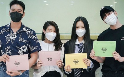 tvN Shares Script Reading Photos Of Kim Min Kyu, Go Bo Gyeol, And More + Confirms Release Date Of Upcoming Fantasy Rom-Com
