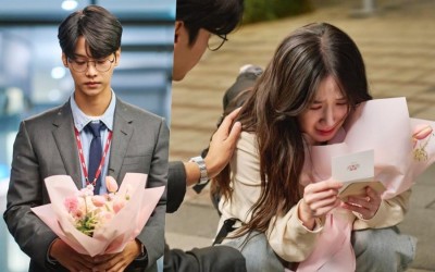 VIXX’s Cha Hak Yeon Gives Park Eun Bin Flowers That Have Her Bursting Into Tears In “Castaway Diva”