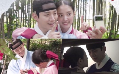 watch-2pms-lee-junho-and-lee-se-young-are-full-of-laughter-on-set-of-the-red-sleeve