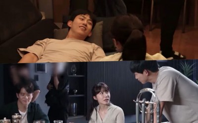 Watch: 2PM’s Taecyeon And Jung Eun Ji Bicker Like An Old Married Couple Behind The Scenes Of “Blind”