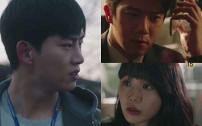 Watch: 2PM’s Taecyeon, Ha Seok Jin, And Apink’s Jung Eun Ji Chase After The Truth In Their Own Ways In Teaser For New Mystery Thriller