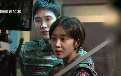 Watch: Ahn Bo Hyun And Jo Bo Ah Show Off Impressive Teamwork While Filming “Military Prosecutor Doberman”