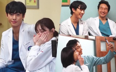 Watch: Ahn Hyo Seop, Lee Sung Kyung, Han Suk Kyu, And More Are Like Family As They Reunite To Film “Dr. Romantic 3”