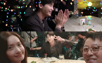 Watch: “Big Mouth” Cast And Crew Happily Celebrate Lee Jong Suk’s Birthday On Drama Set
