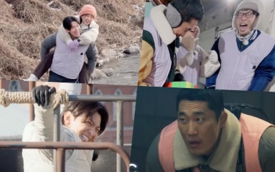 Watch: Dex And Kim Dong Hyun Join Yoo Jae Suk And Yuri For Wild Upgraded Survival Challenges In “The Zone: Survival Mission 3”