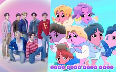 Watch: ENHYPEN Dances With Their Animated Counterparts In Fun MV For “Baby Shark’s Big Movie” OST