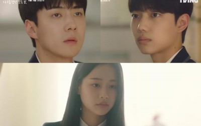 Watch: EXO’s Sehun And Jo Joon Young Fall For Jang Yeo Bin At First Sight In “All That We Loved” Teaser