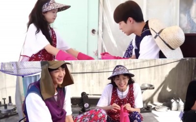 Watch: Han Ji Hyun, Bae In Hyuk, And Kim Hyun Jin Get Their Hands Dirty Behind The Scenes Of “Cheer Up”