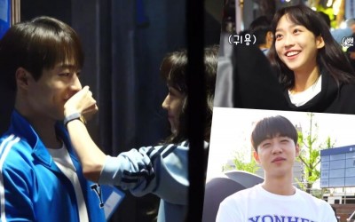 Watch: Han Ji Hyun, Bae In Hyuk, And More Keep Each Other Energized Behind The Scenes Of “Cheer Up”